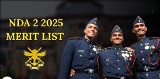 nda 2 2025 merit list upsc