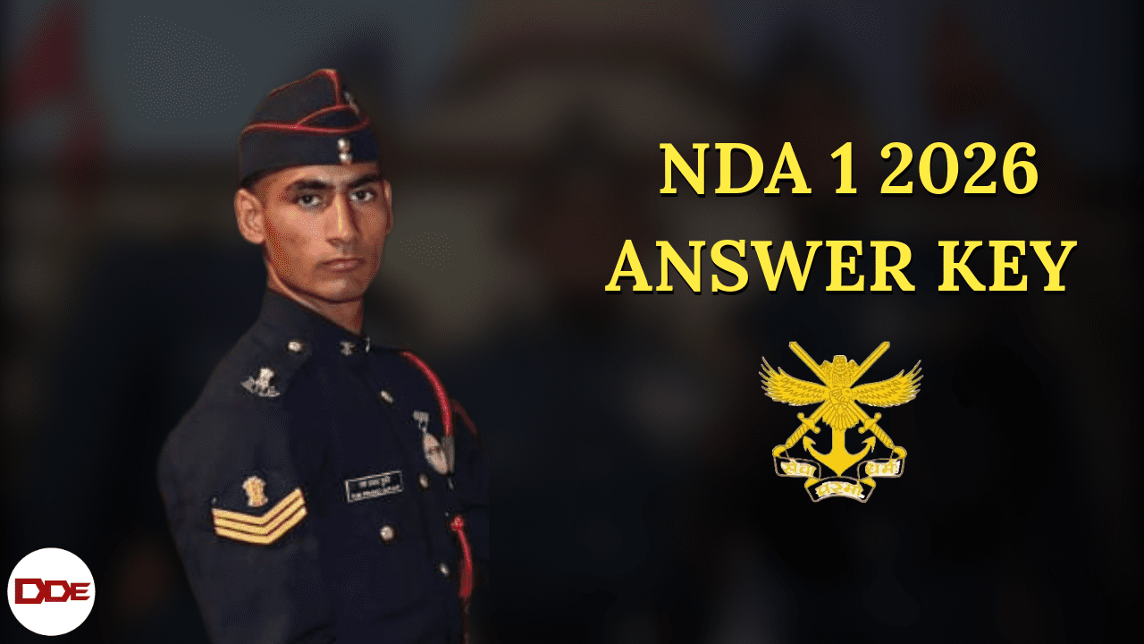 nda 1 2026 answer key pdf