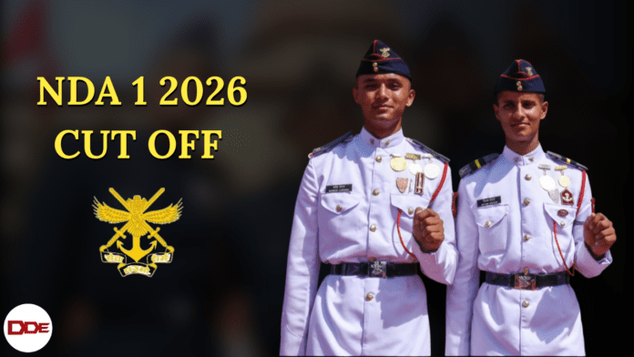 nda 1 2026 cut off exam analysis