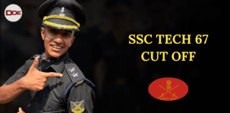 ssc tech 67 cutoff indian army