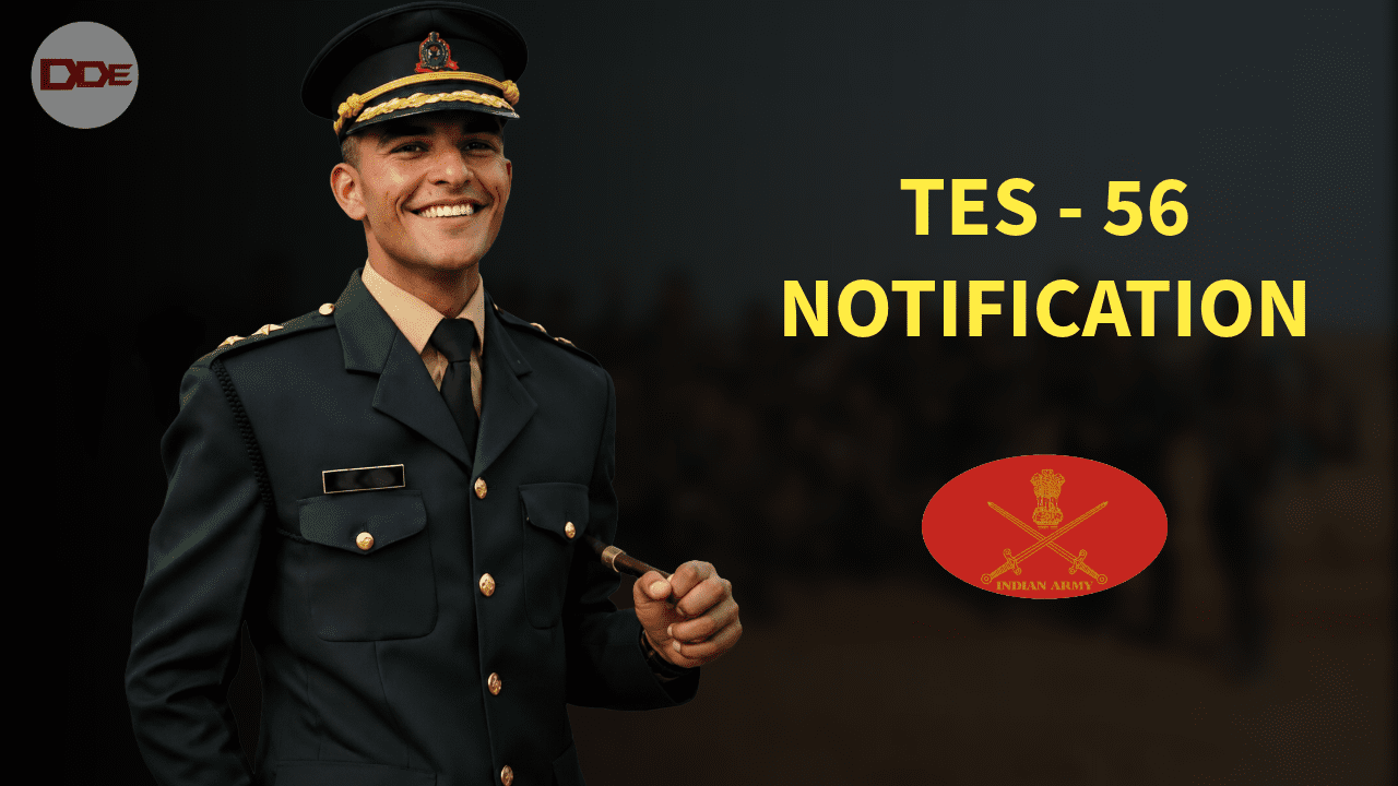 TES 56 Notification Indian Army