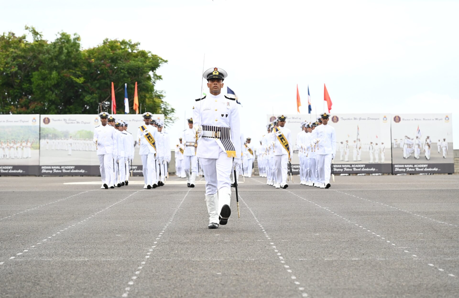 indian naval academy spring term passing out parade 2026