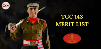 tgc 143 merit list