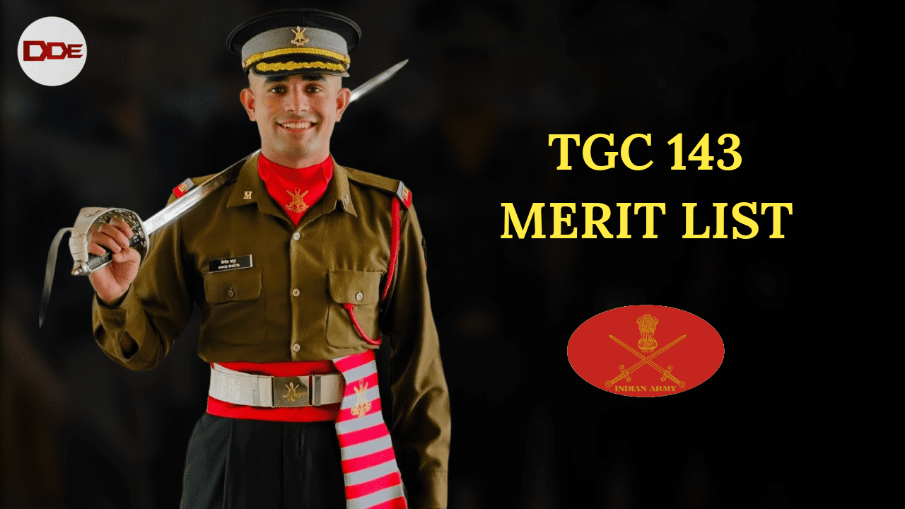 tgc 143 merit list