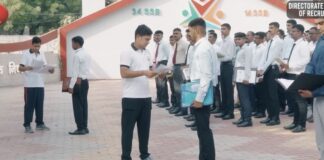 Candidates undergoing documentation at SSB.