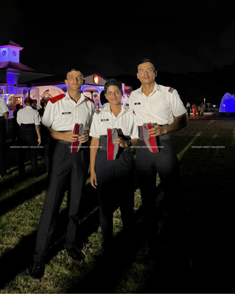 OTA cadets at the ball party. 