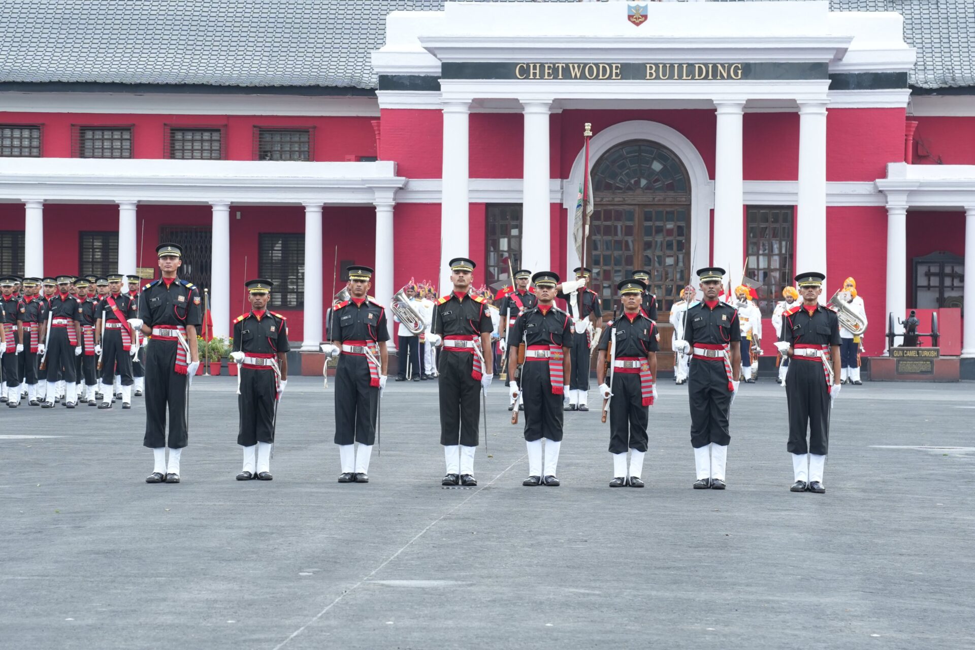 ima passing out parade 158 course