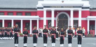 ima passing out parade 158 course