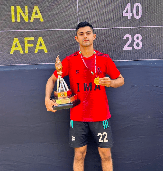 Lt Prannay Chhabra indian army