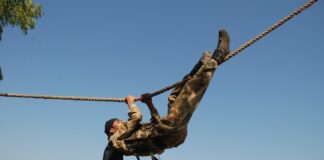 AFSB individual obstacle: Monkey crawl