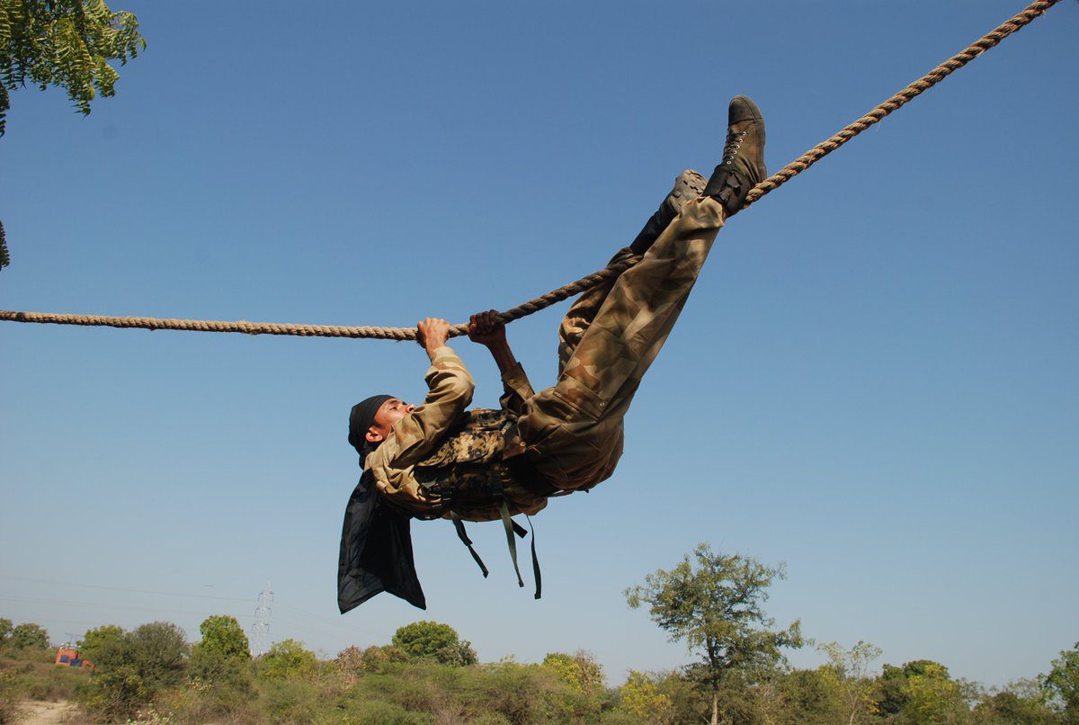 AFSB individual obstacle: Monkey crawl