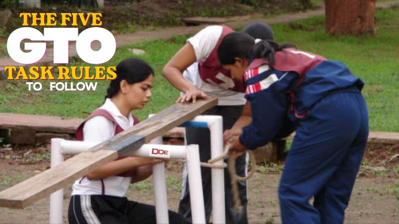 The five GTO task rules to follow