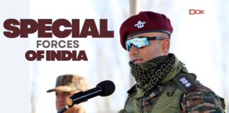 An Indian Army officer