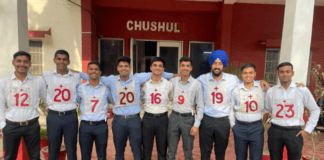 Recommended candidates of SSB interview