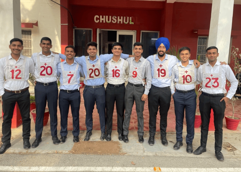 Recommended candidates of SSB interview