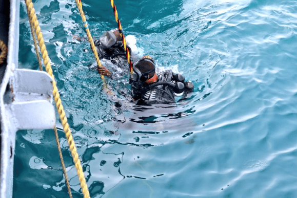 Diving training to join MARCOS