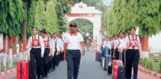 Candidates reporting at SSB