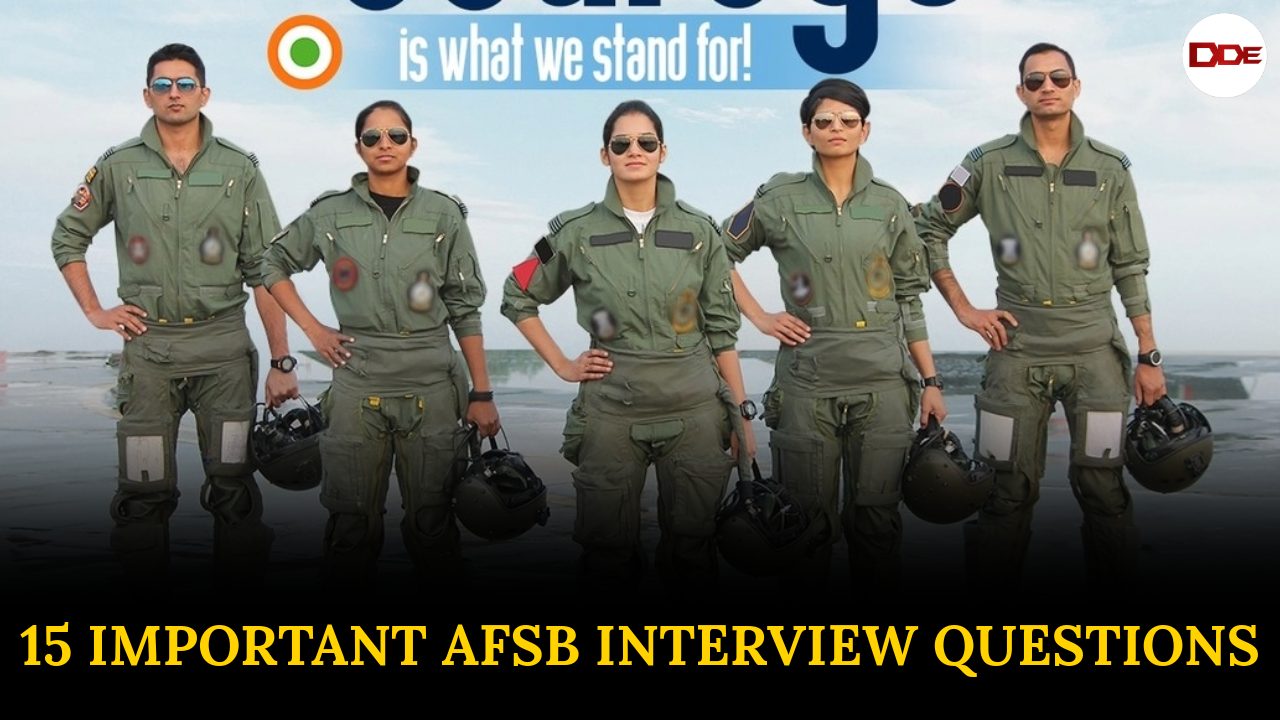 Indian Air Force questions for AFSB