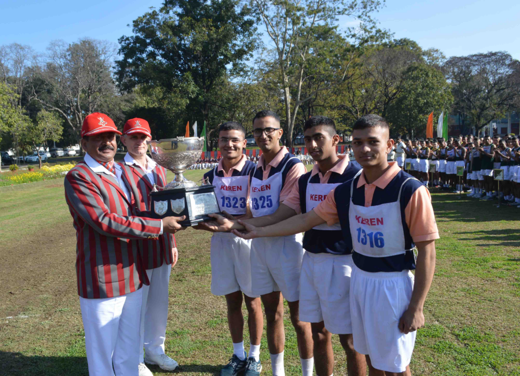 Alamein company cadets after X country.