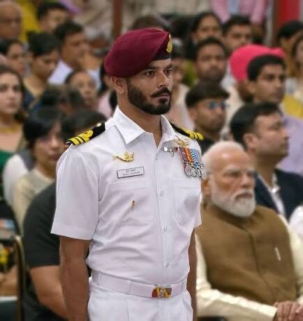 Lt Cdr Suraj Parashar, SC