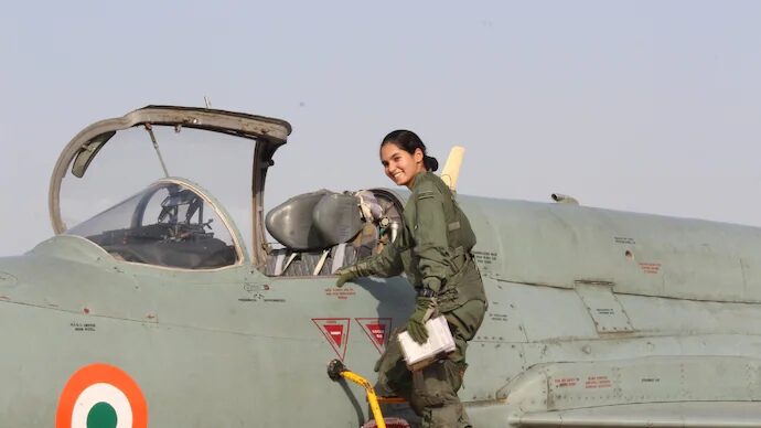 Sqn Ldr Avani Chaturvedi of IAF's flying branch