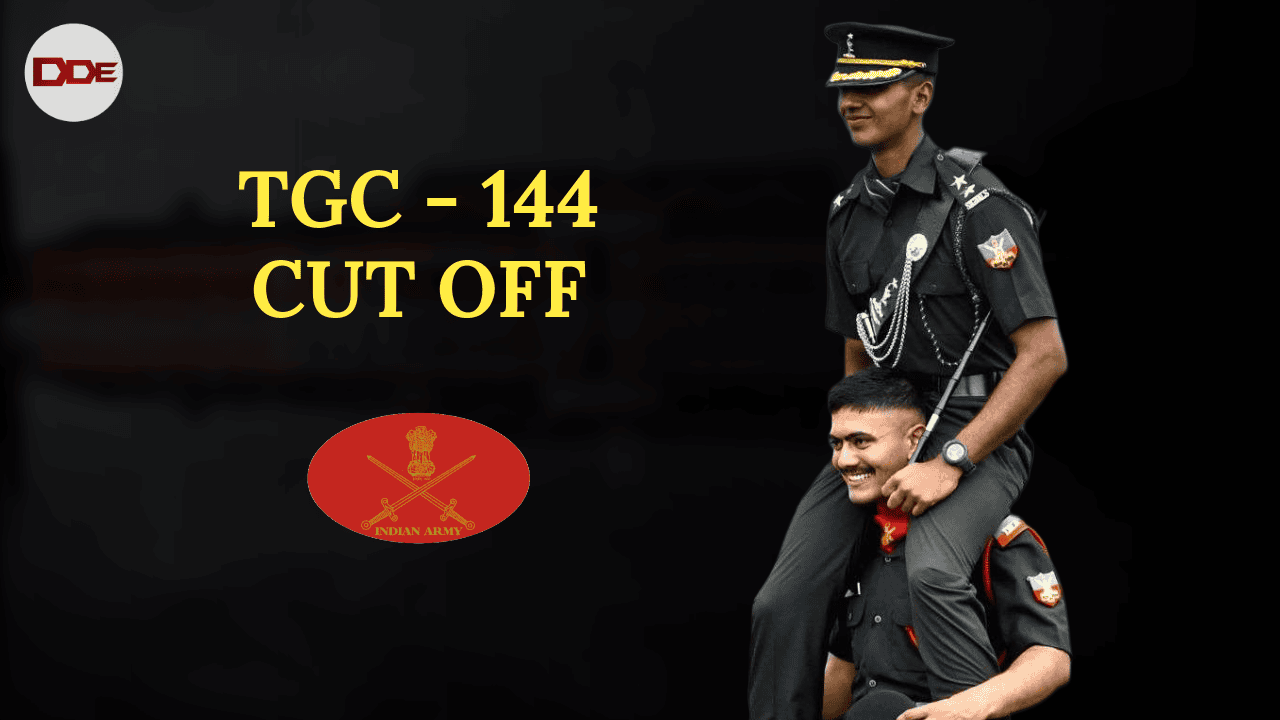 tgc 144 Cut off Indian military academy