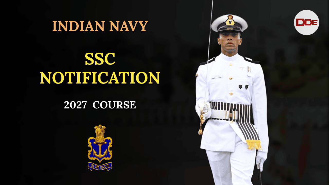 indian navy ssc notification 2027 course