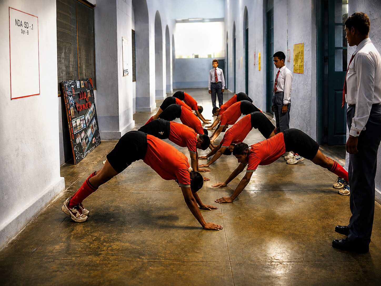 ota cadets sunday routine