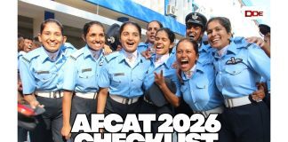 AFCAT 2026 Checklist