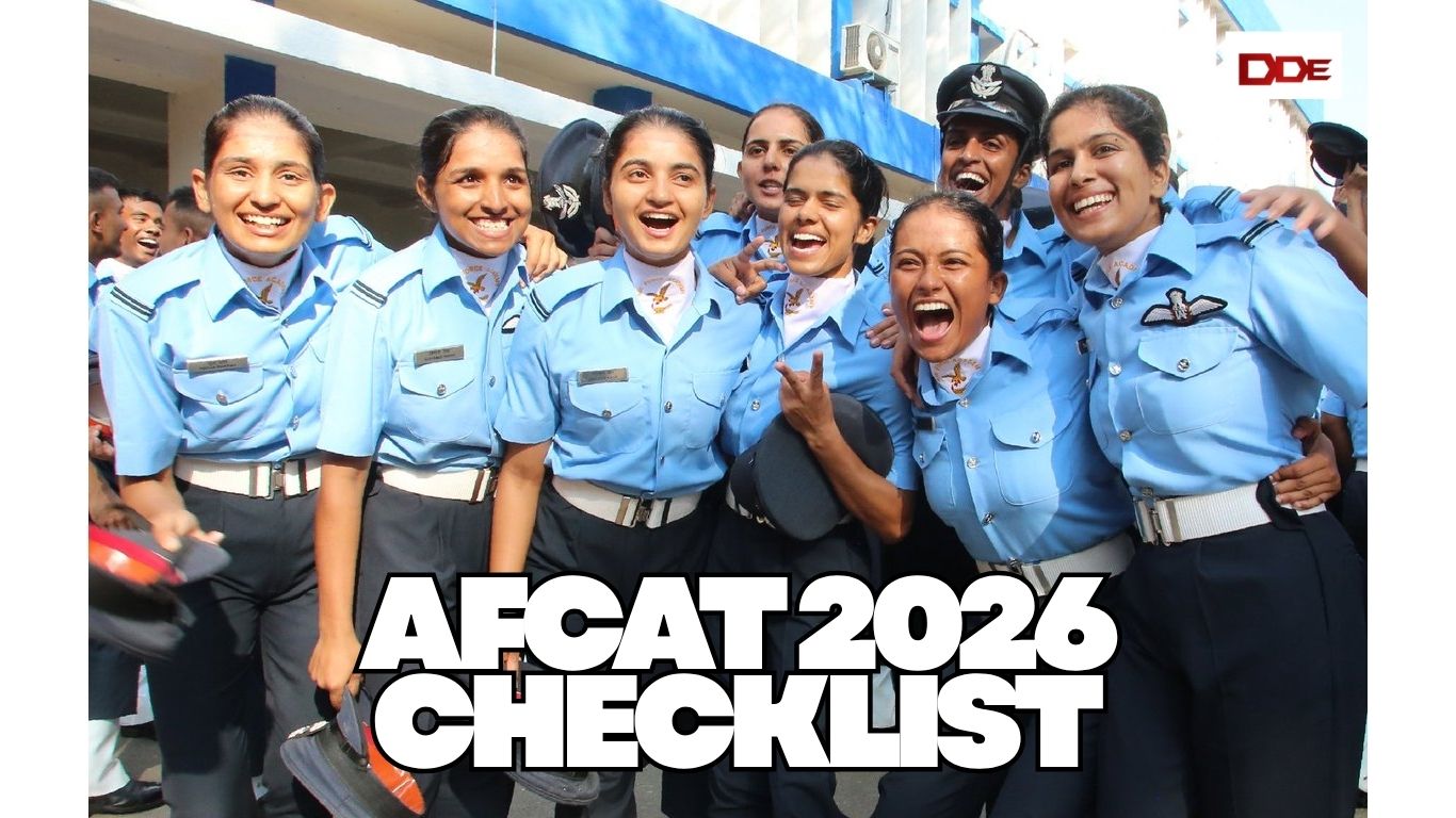AFCAT 2026 Checklist