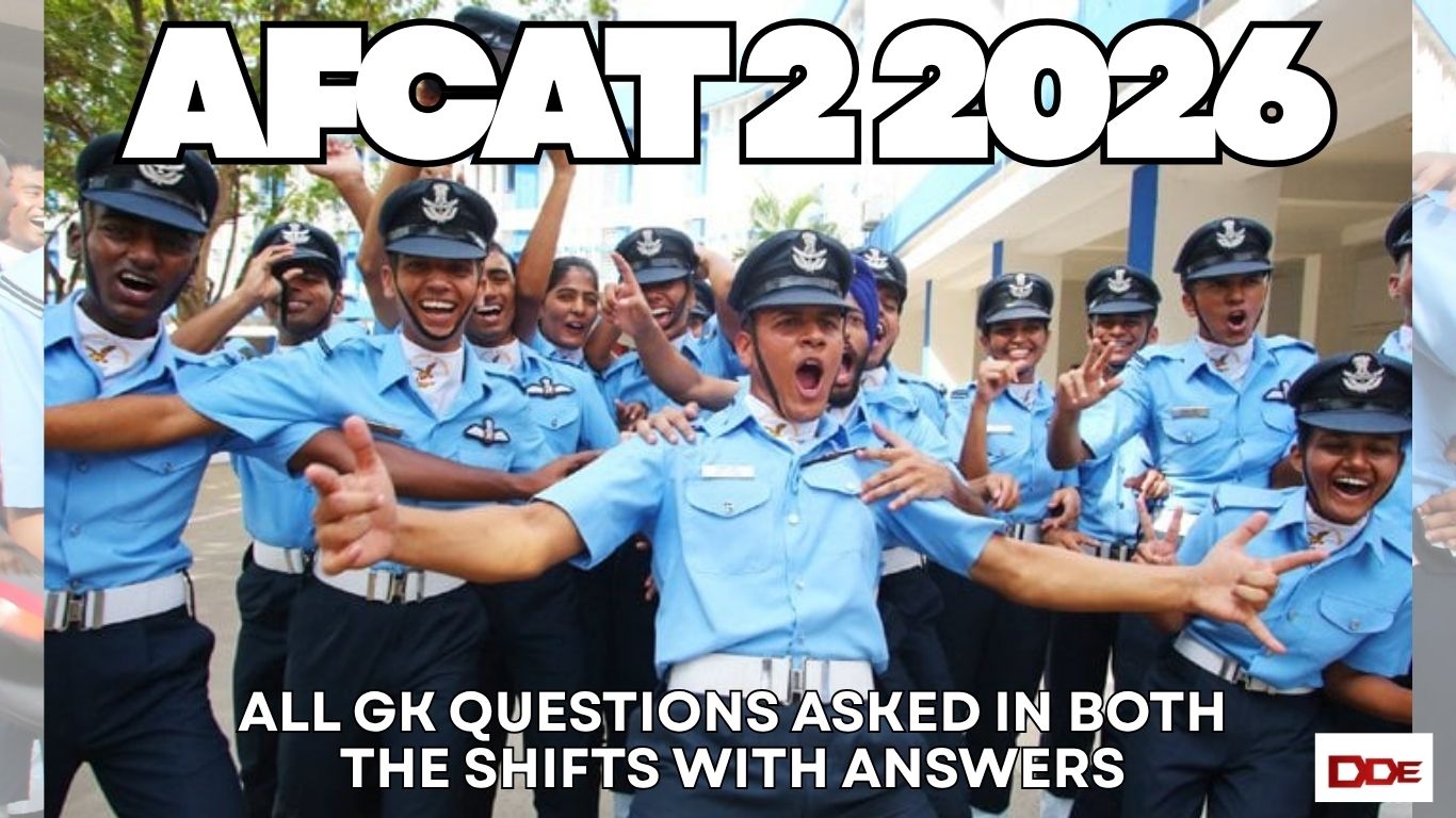 AFCAT GK questions compiled
