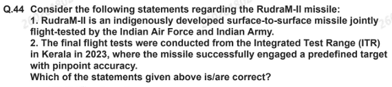 Defence-related AFCAT GK questions
