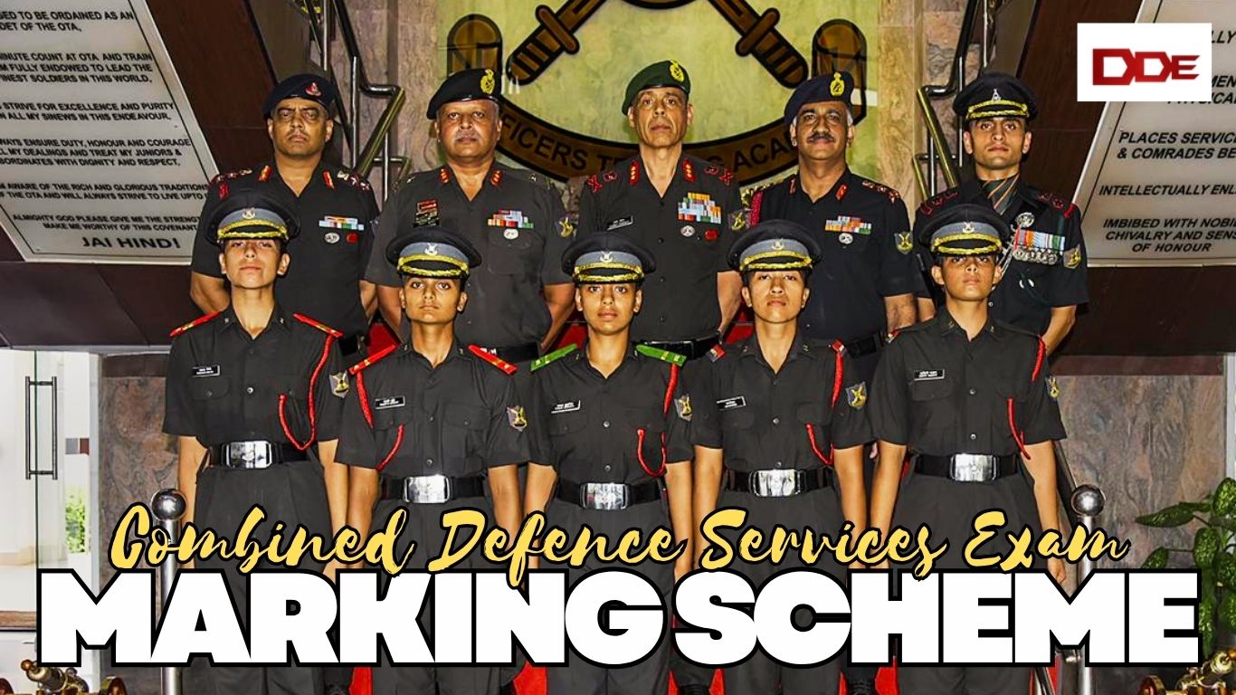 CDS Exam Marking Scheme