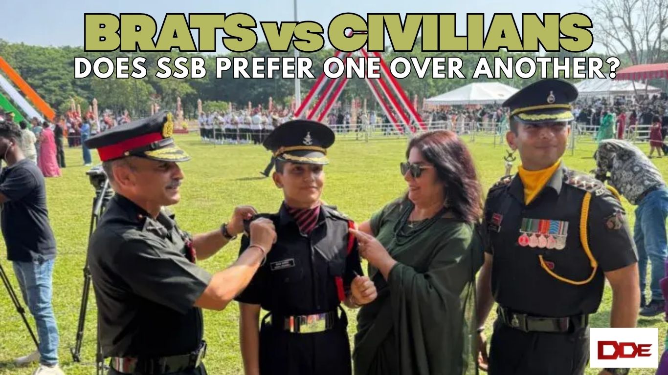 Defence brats vs civilians