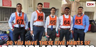 Habits of defence aspirants