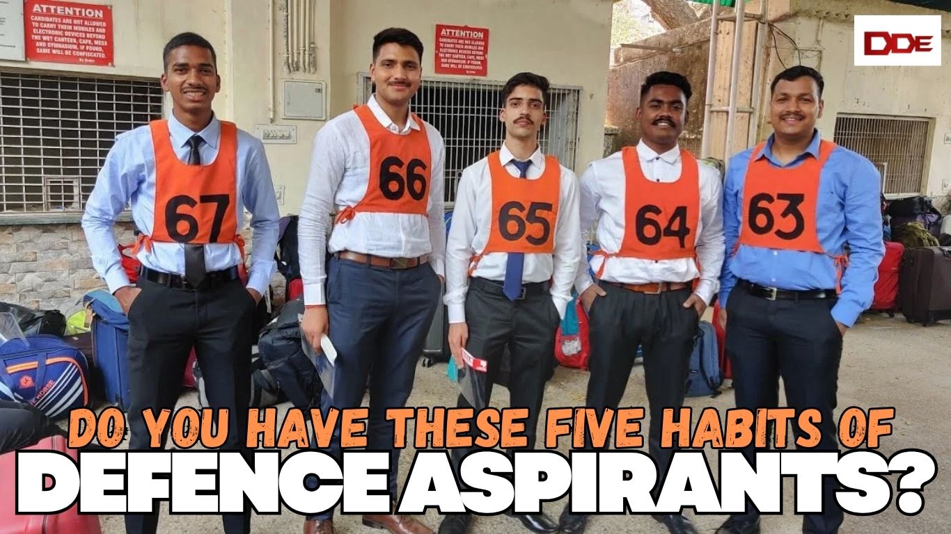 Habits of defence aspirants