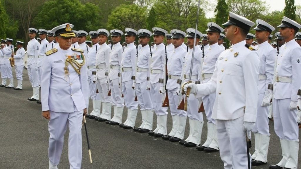 Indian Coast Guard officers