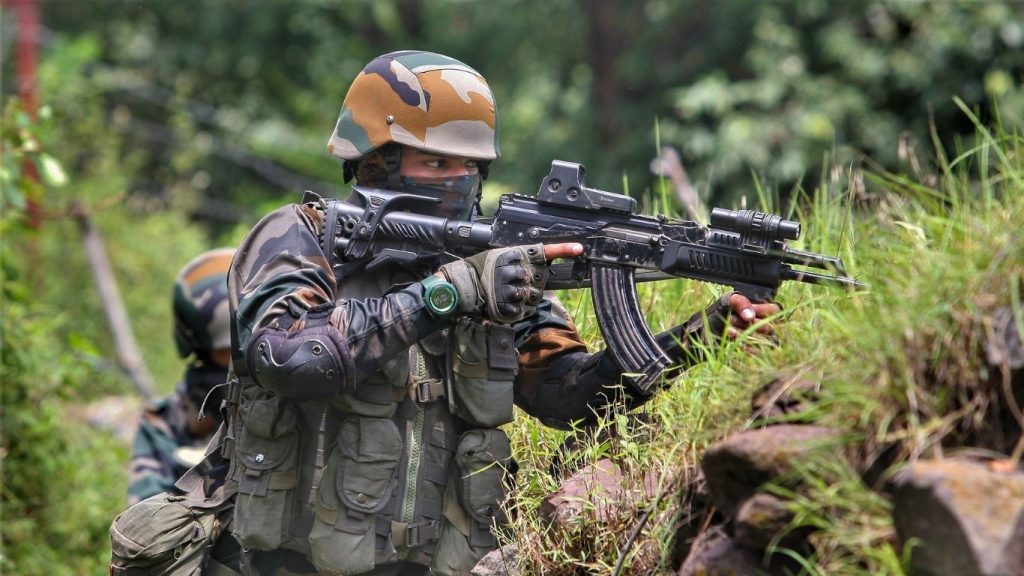 An infantry soldier