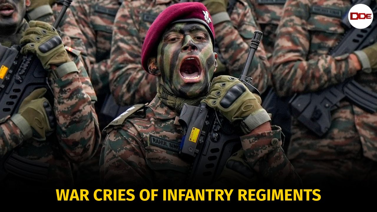 Infantry regiments war cries