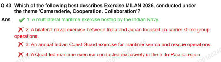 Exercise MILAN