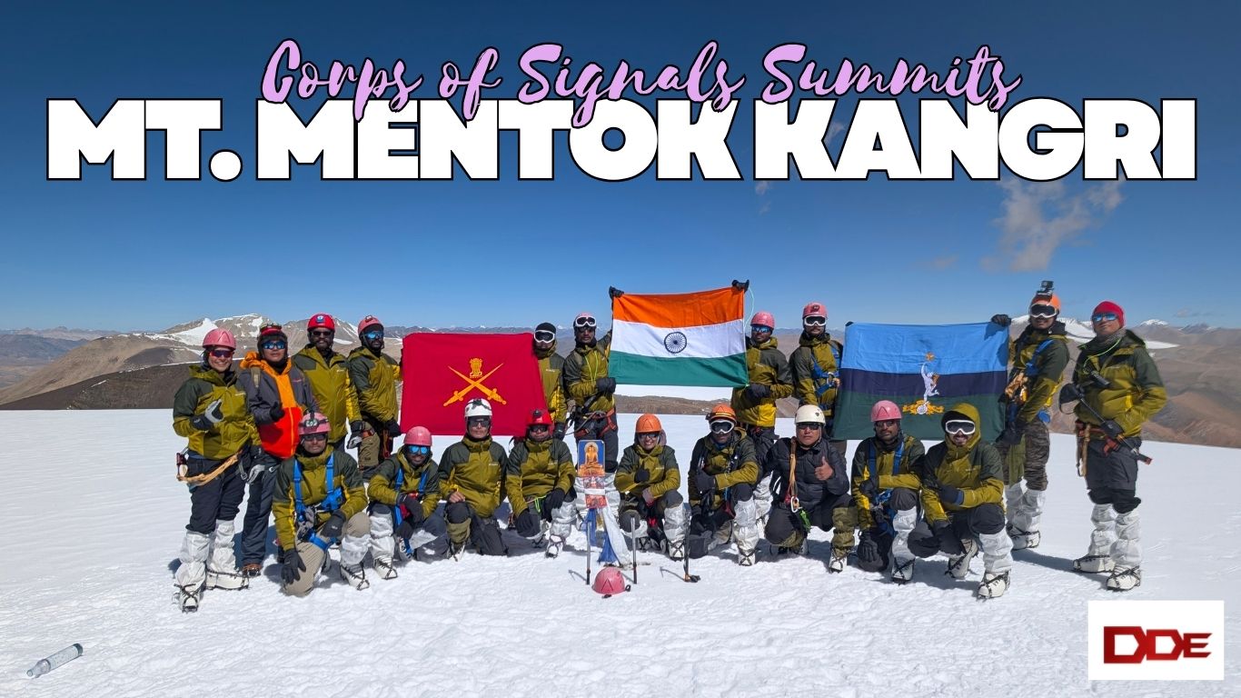 Mt Mentok Kangri summit