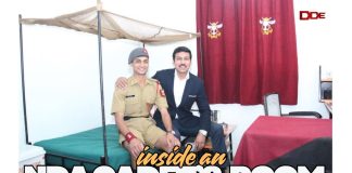 Inside an NDA cadet's room