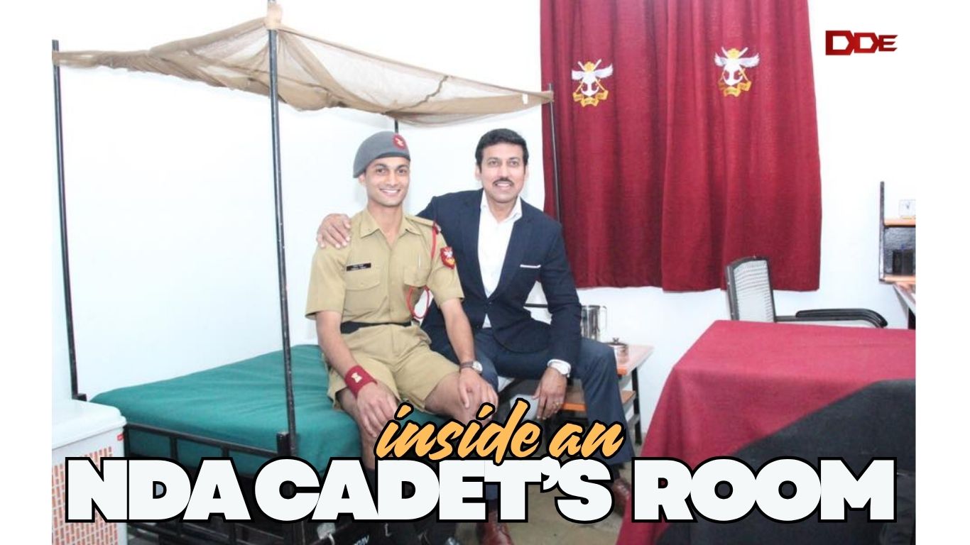 Inside an NDA cadet's room