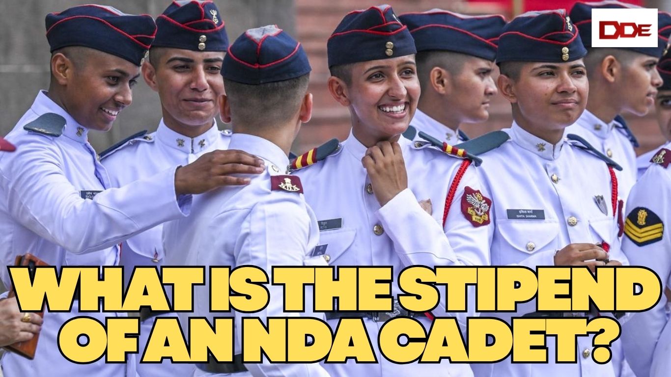 What is the stipend of an NDA cadet?