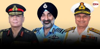 equivalent ranks indian armed forces