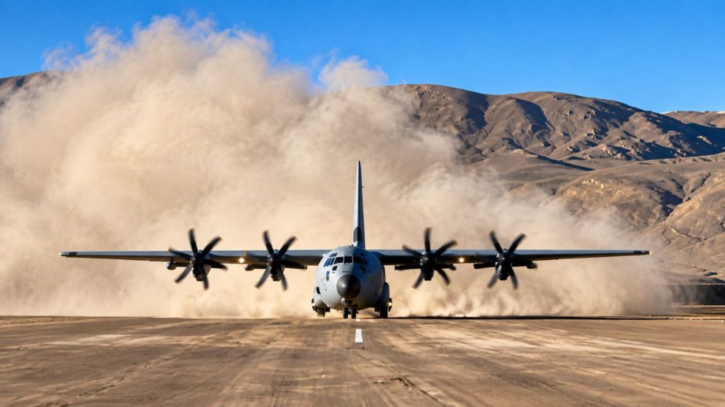 C-130J Super Hercules at LAC