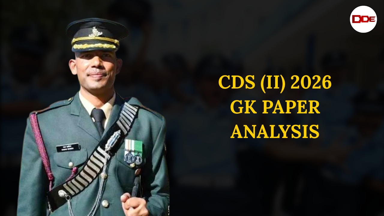 CDS 2 2026 GK paper analysis