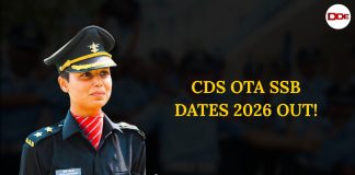 CDS OTA SSB Dates 2026 Out
