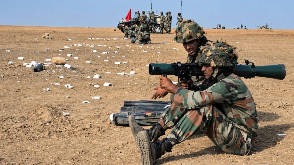 A Ghatak platoon personnel with RL
