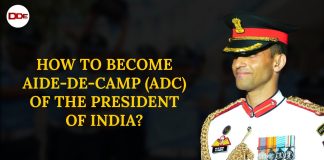 How to become ADC of President of India